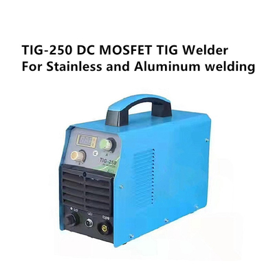DC MOSFET Inverter 200A TIG-250 Tig Сварщик для сварки нержавеющей стали и алюминия 220V 18V 18