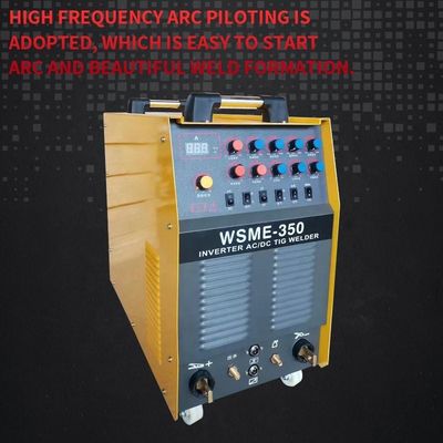 Точный 300amp IGBT инвертор AC DC TIG сварщик 30 DC MOTOR 64 Tig WSME-350 для алюминия