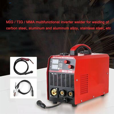 Многофункциональные IGBT 4 In1 INVERTER 50/60HZ ARC сварщики MIG280 для железной нержавеющей стали
