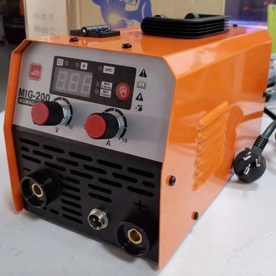 IGBT инверторная дуговая сварочная машина MIG 200 с частотой 50/60HZ и потоковой коренной проволокой