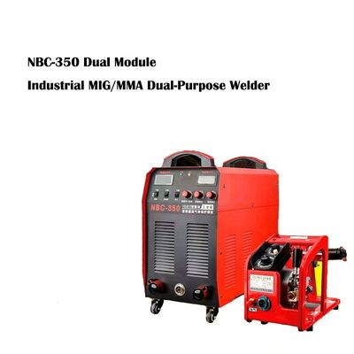 Промышленная сварочная машина MIG NBC-350 380V 350 Amp двойной модуль для высокой производительности