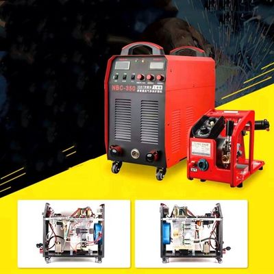 Промышленная сварочная машина MIG NBC-350 380V 350 Amp двойной модуль для высокой производительности