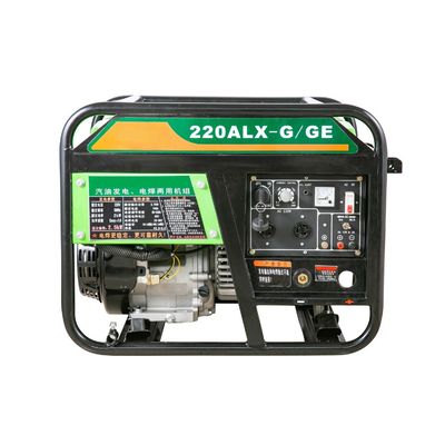 Портативный бензиновый генератор сварщика GasPower WeldPro 250 с 15% рабочим циклом и конкурентоспособным