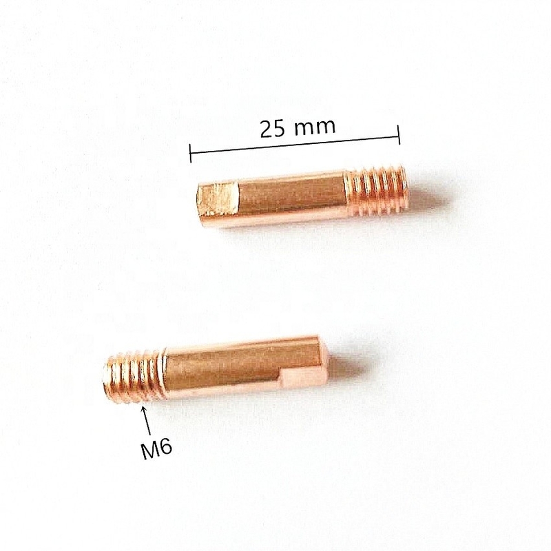 Binzel 15AK CO2 MIG Torch 0,8 мм Медный контактный наконечник для долговечной сварки