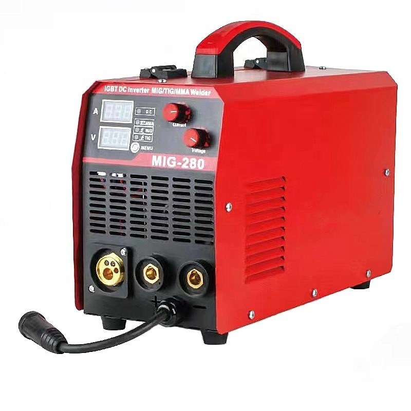 Многофункциональные IGBT 4 In1 INVERTER 50/60HZ ARC сварщики MIG280 для железной нержавеющей стали