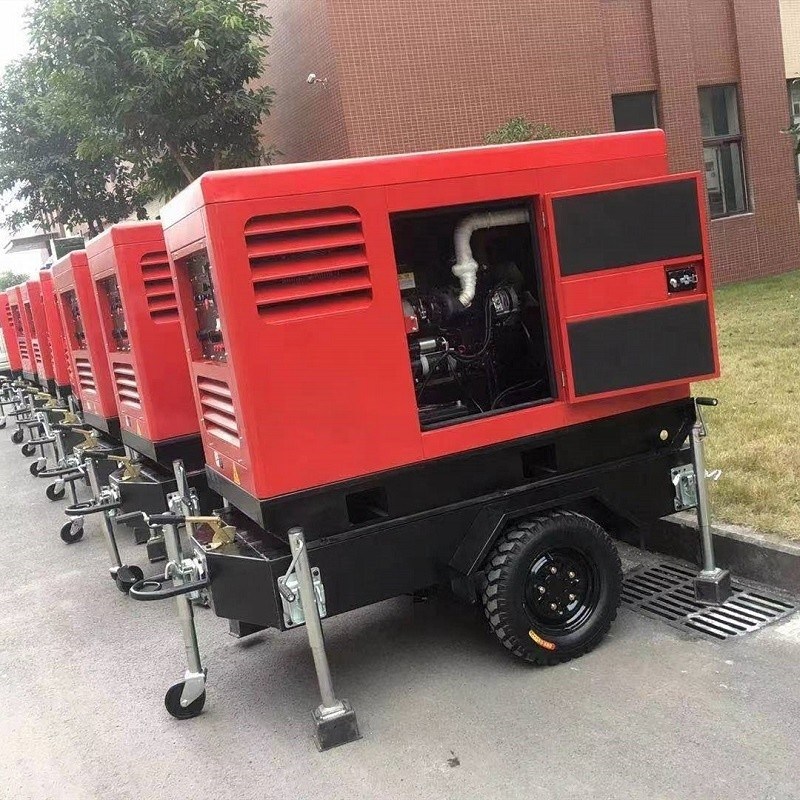 Сварный генератор 500А RZDH500A Тяжелая сварочная установка 720 кг для дизельной генерации